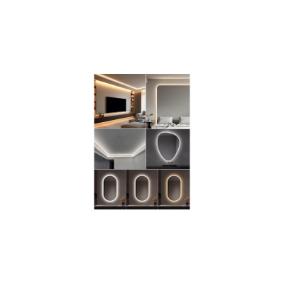 ECOLIGHT COB LED pásek 35W - 24V - 320 - 5M - 3000k - teplá bílá + dálkový ovladač