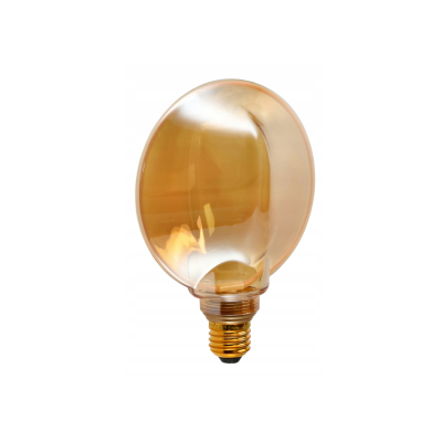 ECO LIGHT Dekorativní LED žárovka E27 4W 200lm G130 Amber Retro - řada ZERO