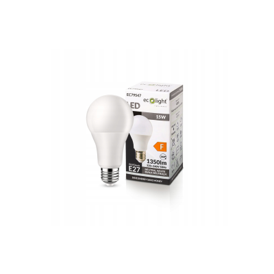 ECOLIGHT LED žárovka - E27 - 15W - 1350Lm - neutrální bílá 4000K Eco Light 230V