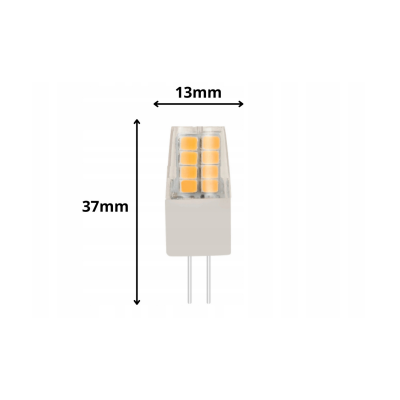 ECO LIGHT LED žárovka G4 - 3W - 300 lm - 12V - teplá barva