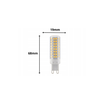 ECOLIGHT LED žárovka G9 - 10W - 950lm - 6500k - studené