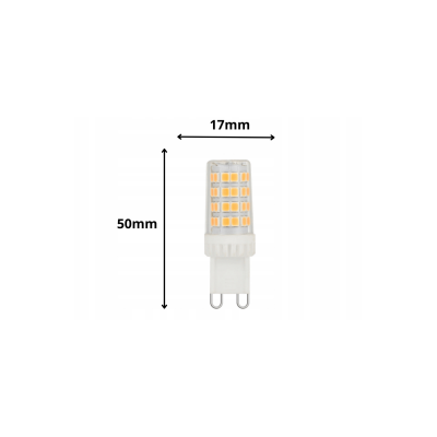 ECOLIGHT LED žárovka G9 - 5W - 480lm - 3000k - teplá barva - 220-240V