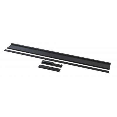 Sada GTV AXIS PRO vnitřní zásuvku (A), panel+konektory, panel H 110 mm, černá (C)