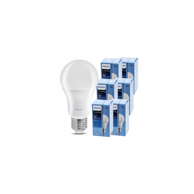 PHILIPS 6x LED žárovka Philips E27 - 10W - 1055 lm - teplá bílá 2700K - CorePro Premium A60 - Set