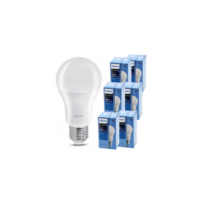 PHILIPS 6x LED žárovka Philips E27 - 13W - 1521 lm - studená bílá 6500K - CorePro Premium A60 - SET