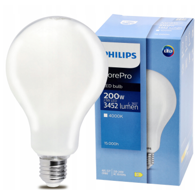 PHILIPS 6x LED žárovka Philips E27 - 23W - 3452lm - 4000k Corepro Premium - SET