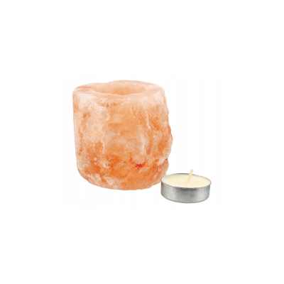 BERGE Solná lampa NATURAL 900g - Ionizátor + svíčka