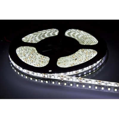ECOLIGHT LED pásek - SMD 2835 - 5 m - 60 LED/m - 10,8 W/m - 24V - IP20 - studená bílá