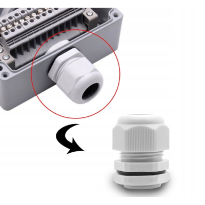 BERGE Kabelová průchodka - PG 13,5 - IP68 - 10 ks