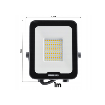 PHILIPS LED reflektor Philips 30W 66300lm CCT dlouhý kabel – výkonný