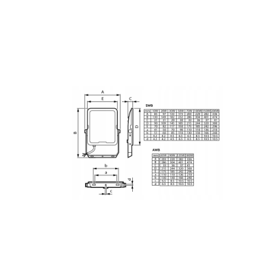 PHILIPS LED reflektor Philips 50W 6000lm CCT - výkonný