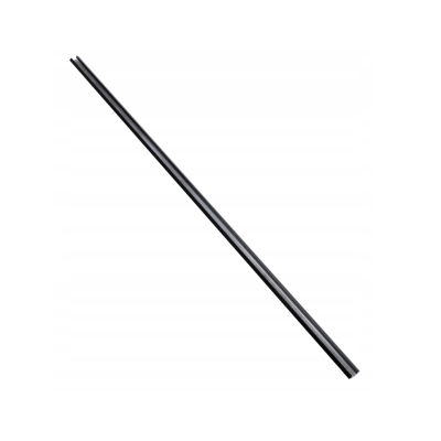 BERGE LED hliníkový profil rohový 1m černý - sada