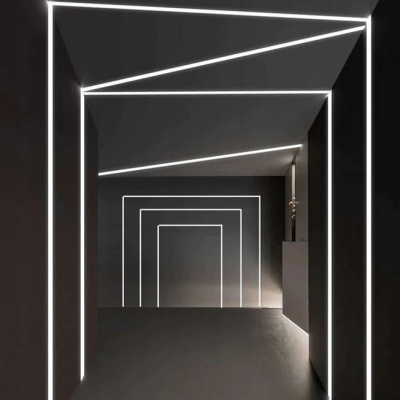 BERGE LED hliníkový profil rohový 2m černý - sada