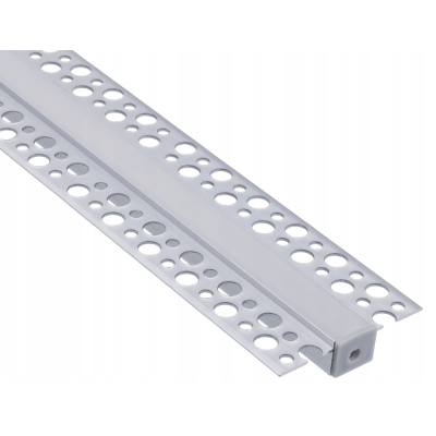 BERGE LED hliníkový profil zapuštěný 1m - sada