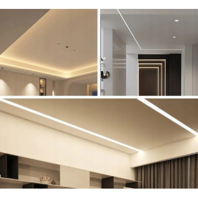 BERGE LED hliníkový profil zapuštěný 2m - sada