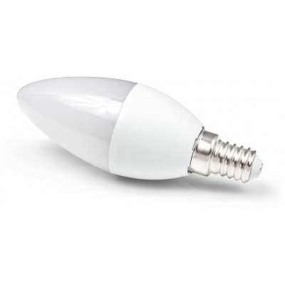 LED žárovka C37 - E14 - 1W - 85 lm - neutrální bílá