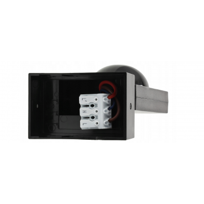 ECOLIGHT PIR pohybový senzor IP65 - 1000W - 360° - Černý