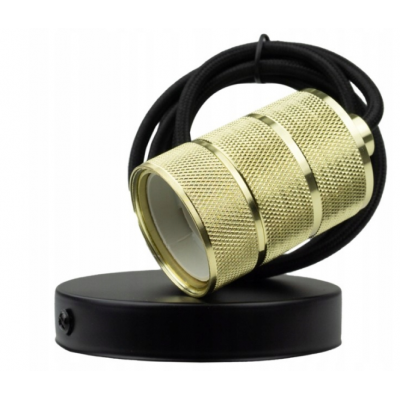 ECOLIGHT Stropní závěsné svítidlo LOFT E27 - 2M - zlaté