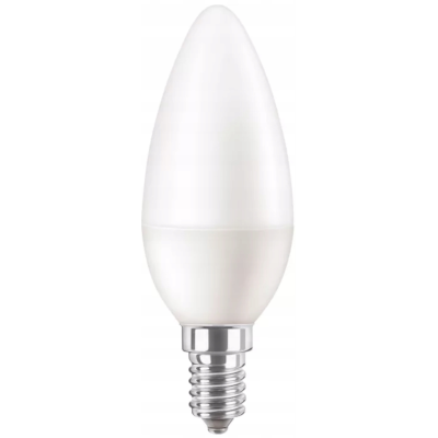 PHILIPS LED žárovka CorePro - E14 - C37 - 7W - 806lm - 4000K