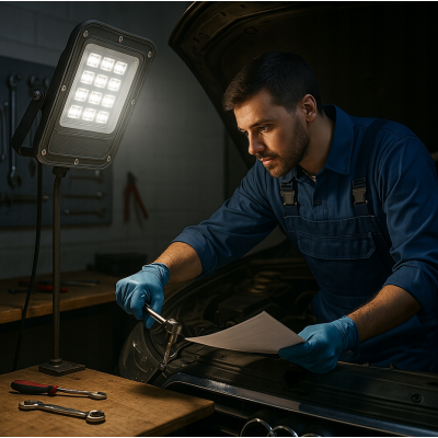 BERGE LED reflektor ODYN 30W - 2700lm - 4000K - IP66