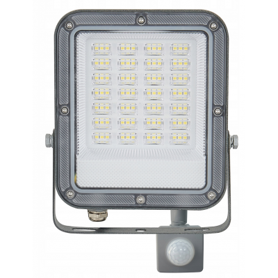 BERGE LED reflektor ODYN s pohybovým senzorem 100W - 9000lm - 4000K - IP66
