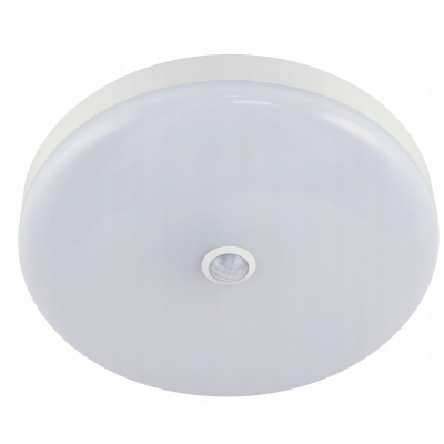 BERGE LED stropní svítidlo s pohybovým senzorem 18W - IP40 - neutrální barva