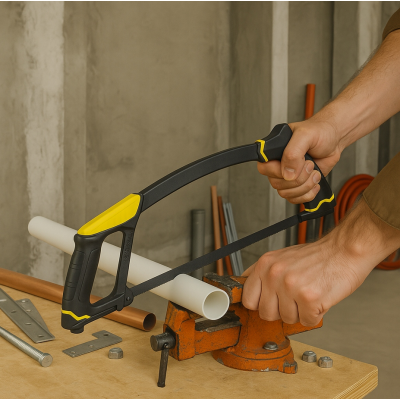 CROWNMAN Ruční pila na kov - 30 cm