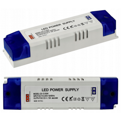 BERGE Zdroj pro LED nábytek 12V - 50W - 4,17A - IP20