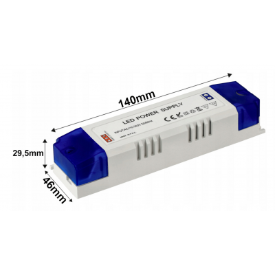 BERGE Zdroj pro LED nábytek 24V - 36W - 1,5A - IP20