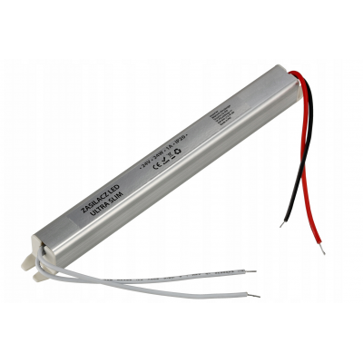 BERGE Zdroj pro LED nábytek ultra slim 24V - 24W - 1A - IP20