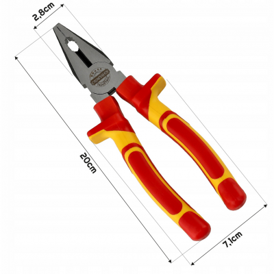 CROWNMAN Izolované univerzální štípací kleště 200mm