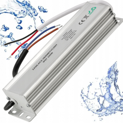 BERGE LED hermetický zdroj - 12V - 100W - 8,33A - IP67