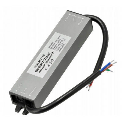 BERGE LED hermetický zdroj - 24V - 20W - 0,83A - IP67