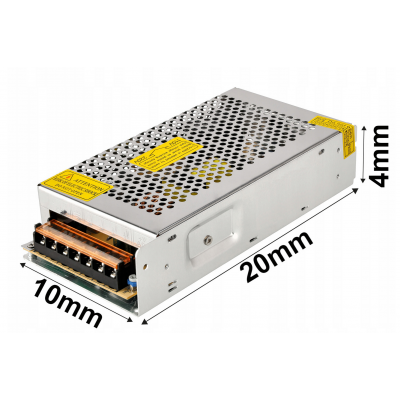 BERGE LED modulární zdroj 12V - 150W - 12,5A - IP20