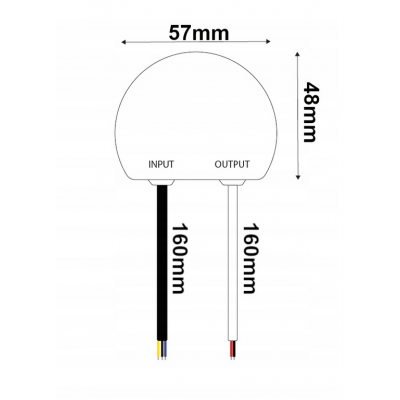 BERGE LED zdroj do boxu - 12V - 15W - 1,25A - IP67