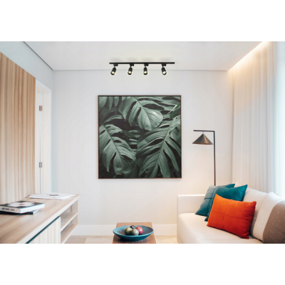 BERGE LED lišta 1m se 4 bodovými světly GU10