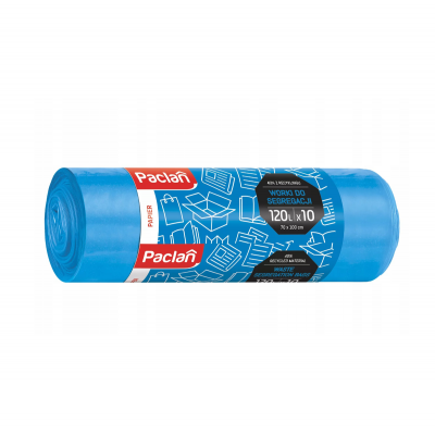 Paclan Papírové třídicí pytle 120 litrů - 10 ks