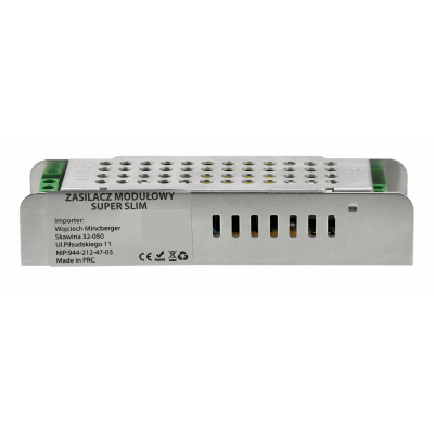 BERGE Tenký napájecí zdroj - 12V - 24W - 2A - IP20