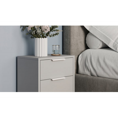 Nábytková úchytka GTV HEXA, C 160 mm, L 190 mm, Al, kašmír