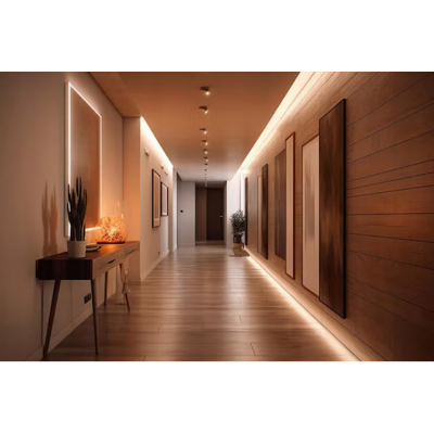 BERGE LED pásek COB Neon 12V - 528D - 15W/m - IP20 - 1650lm - 5m - neutrální barva