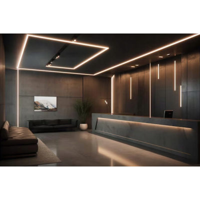 BERGE LED pásek COB Neon 24V - 480D - 9W/m - IP20 - 990lm - 50m - neutrální barva