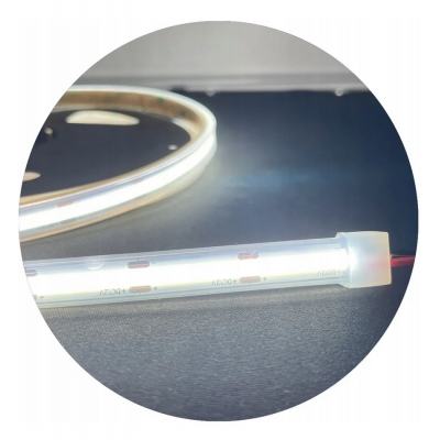 BERGE LED pásek COB Neon 24V - 480D - 9W/m - IP20 - 990lm - 5m - neutrální barva