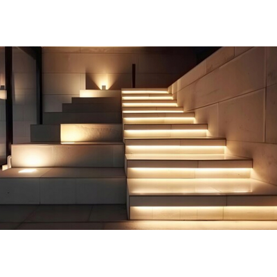 BERGE LED pásek COB Neon 24V - 528D - 15W/m - IP20 - 1650lm - 5m - neutrální barva