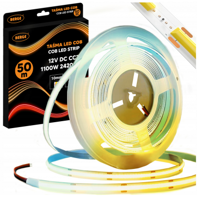 BERGE LED pásek COB Neon CCT 24V - 608D - 22W/m - IP20 - 50m
