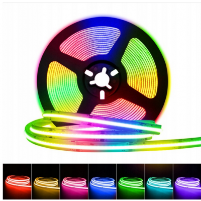 BERGE LED pásek RGB Neon COB 12V - 450D - 15W/m - IP20 - 1m