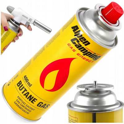 CROWNMAN Plynová kartuše Alpen Camping 227g / 400ml