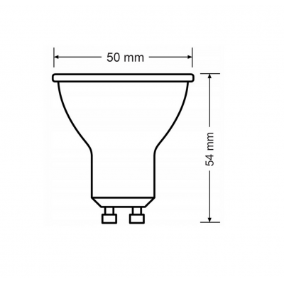 PHILIPS 6x LED žárovka Philips GU10 - 4,7W - 345lm - 3000K - CorePro 36°