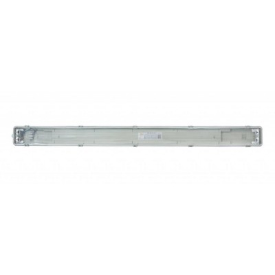 Prachotěsné svítidlo + 2x LED trubice High Lumen - T8 - 120cm - 18W - studena bílá - 4680Lm