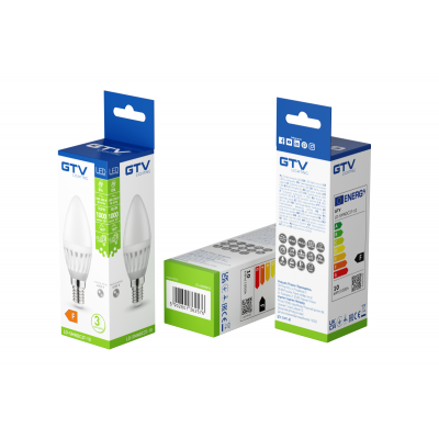 LED SVĚTELNÝ ZDROJ, KERAMICKÝ, A-G, C37, 4000K, E14, 10,0W, AC180-250V, 160°, 1000lm, 80mA