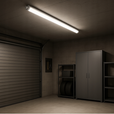 ECOLIGHT Hermetická lineární lampa 120cm - 60W - neutrální barva